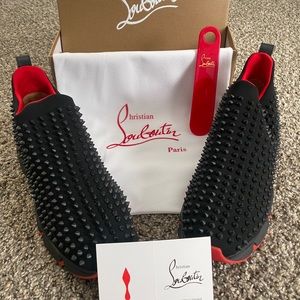Christian louboutin spike sneaker size 11US men